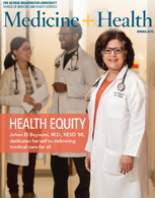 Medicine + Health Spring 2015 Magazine Cover
