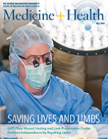 Medicine + Health Fall 2014 Magazine Cover