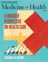 Medicine + Health Fall 2019 Magazine Cover