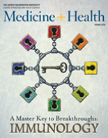 Medicine + Health Spring 2016 Magazine Cover