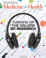 Medicine + Health Spring 2018 Magazine Cover