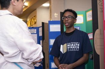 TC Williams HS student participant in Governor’s Health Sciences Academy